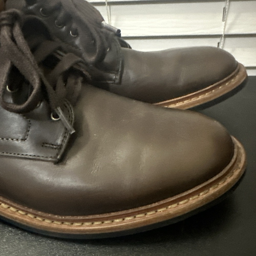 Allen Edmonds Higgins Mill Chromexcel Natural Tan Size 9 - Picture 3 of 10